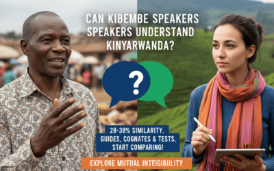 Can Kibembe Speakers Understand Kinyarwanda?