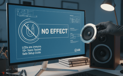 Can LCDs Be Affected by Speaker Magnets?