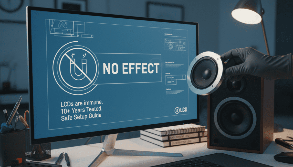 Can LCDs Be Affected by Speaker Magnets?