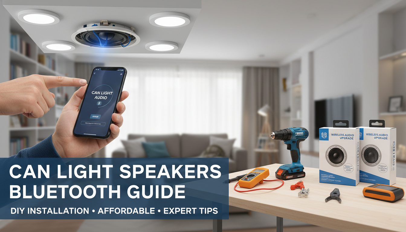 Can Light Speakers Bluetooth Guide