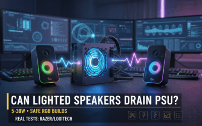 Can Lighted Speakers Drain PSU?