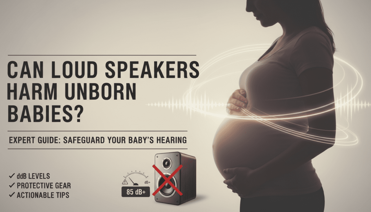 Can Loud Speakers Harm Unborn Babies?