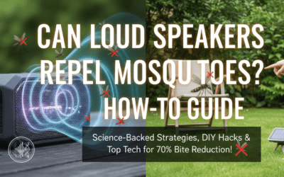 Can Loud Speakers Repel Mosquitoes? How-To Guide