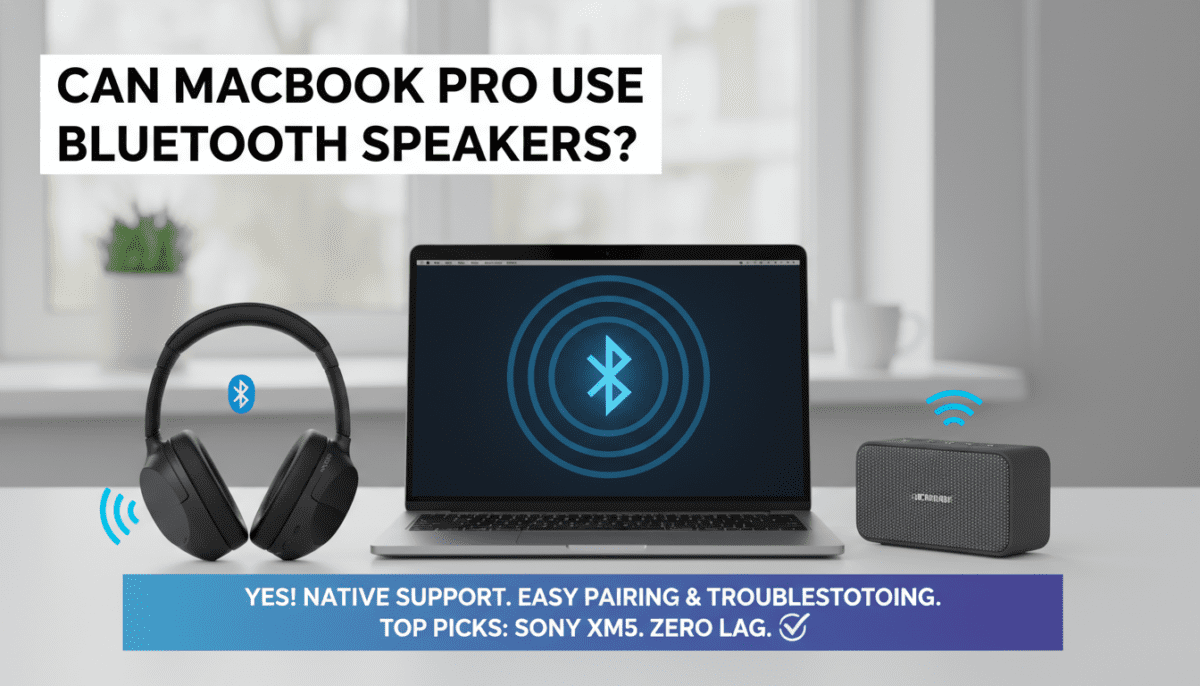 Can MacBook Pro Use Bluetooth Speakers?