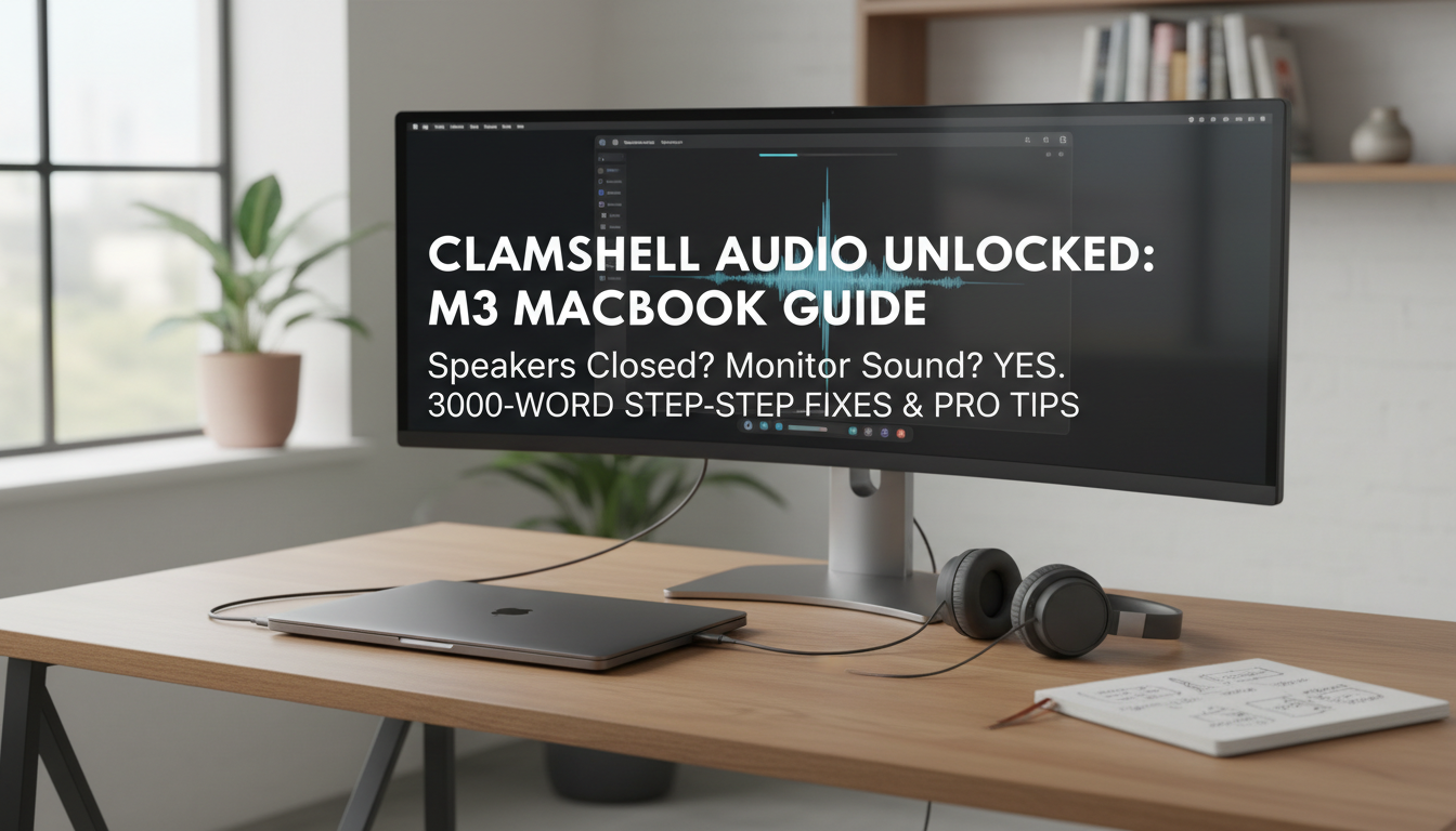 Can MacBook Speakers Work Closed & Plugged into Monitor?