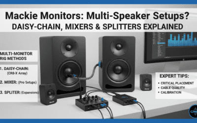 Can Mackie Monitors Hook Up Multiple Speakers?