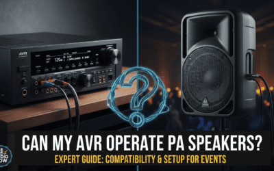 Can My AVR Operate PA Speakers?