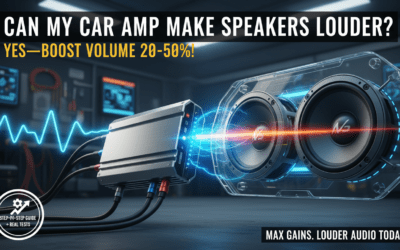 Can My Car Amp Make Speakers Louder?