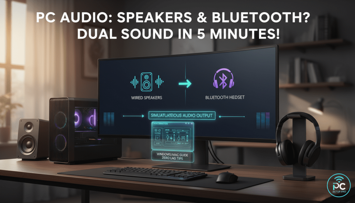 Can My PC Play Through Speakers & Bluetooth?