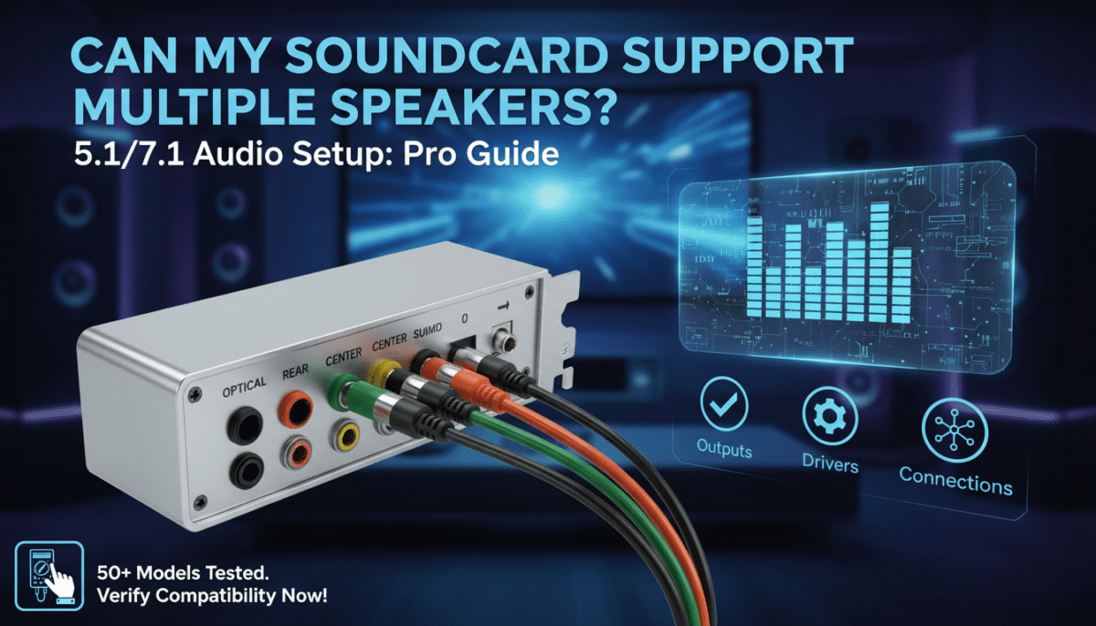 Can My Soundcard Support Multiple Speakers?
