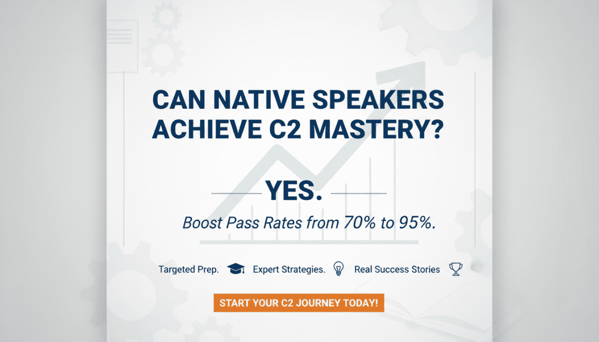Can Native Speakers Make C2?