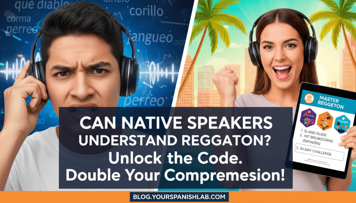 Can Native Speakers Understand Reggaeton?