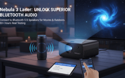 Can Nebula 3 Laser Connect to Bluetooth Speakers?