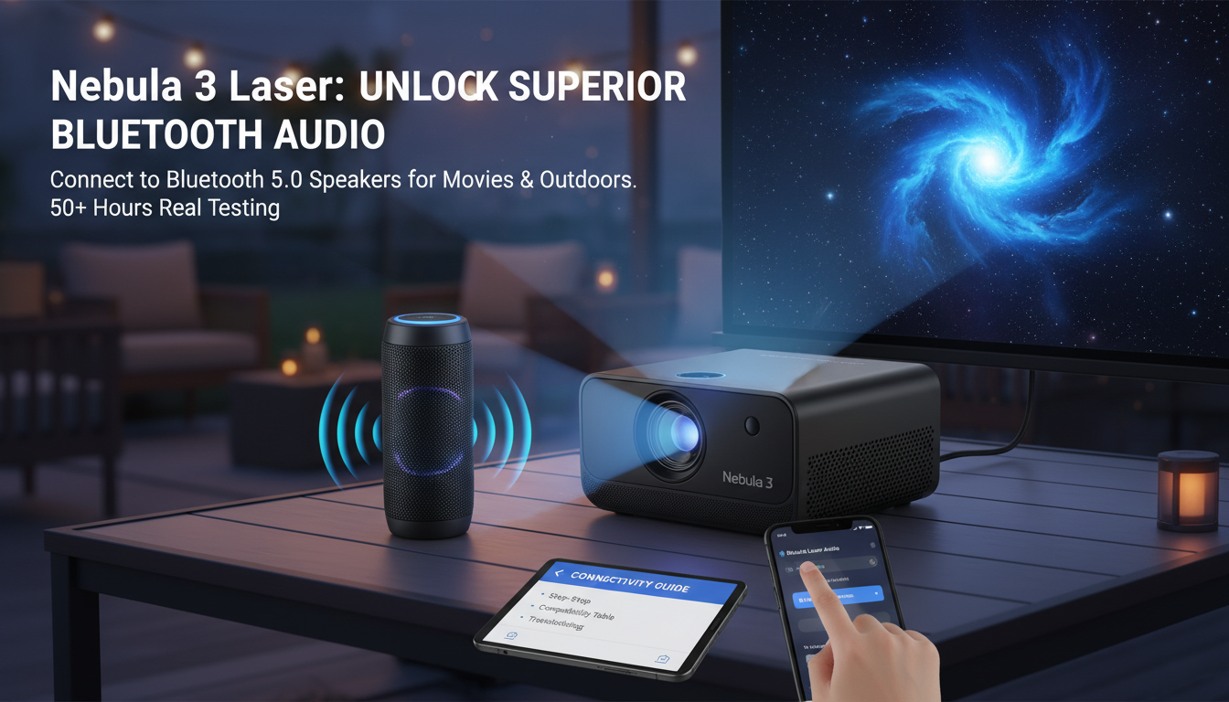Can Nebula 3 Laser Connect to Bluetooth Speakers? Can Nebula 3 Laser Connect to Bluetooth Speakers?
