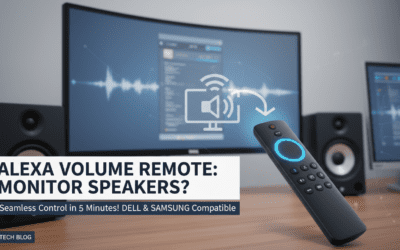 Can New Alexa Volume Remote Control Monitor Speakers?