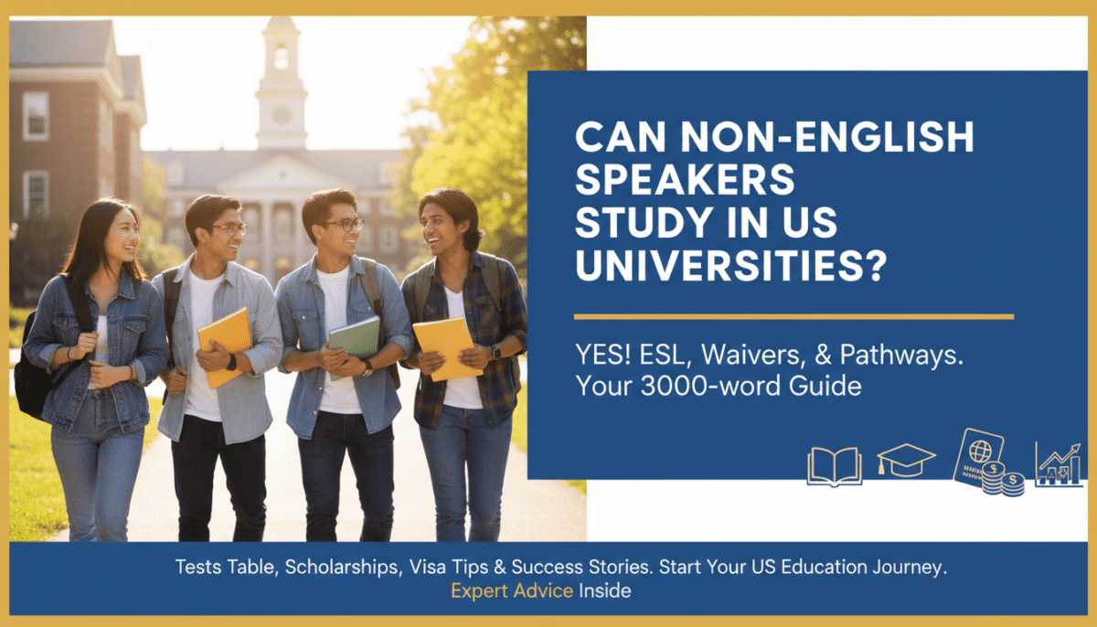 Can Non-English Speakers Study in US Universities?