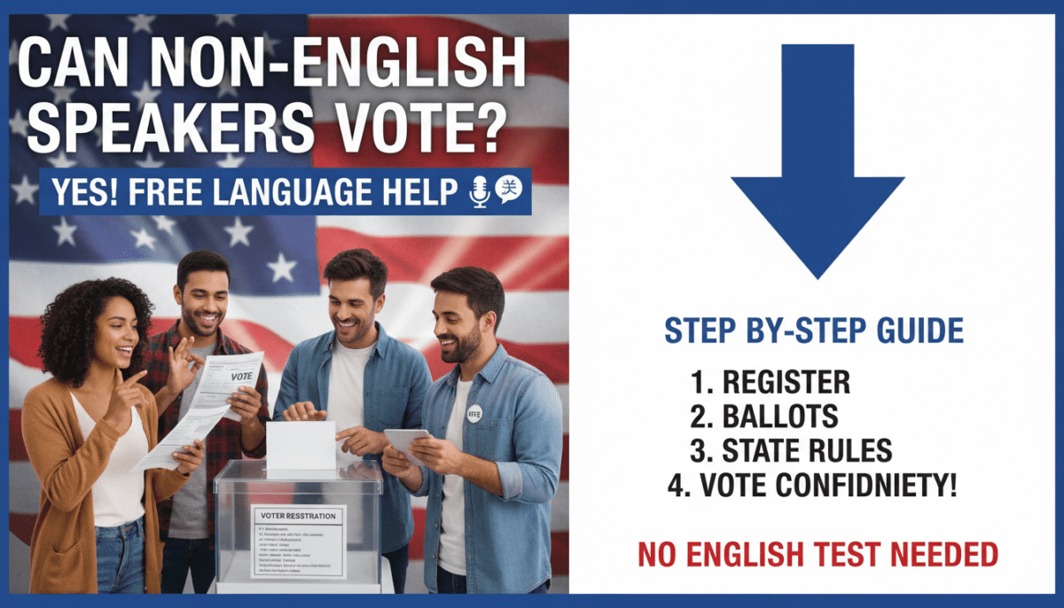 Can Non English Speakers Vote? Step-by-Step Guide