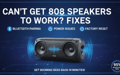 Can Not Get 808 Speakers to Work? Fixes