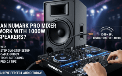 Can Numark Pro Mixer Work with 1000W Speakers?