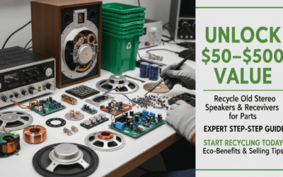 Can Old Stereo Speakers Be Recycled for Parts?