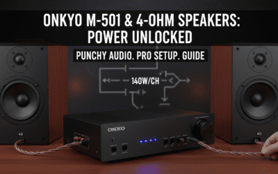 Can Onkyo M-501 Handle 4 Ohm Speakers?