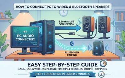 Can PC Connect to Wired & Bluetooth Speakers?