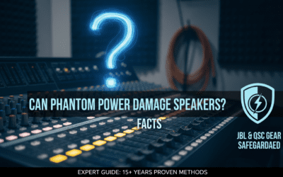 Can Phantom Power Damage Speakers? Facts