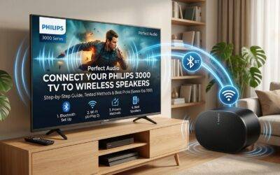 Can Philips 3000 TV Hook to Wireless Speakers?