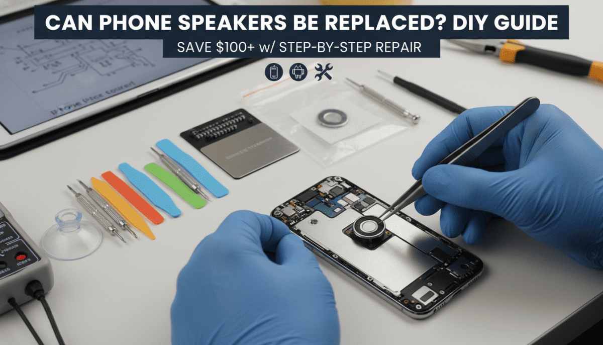 Can Phone Speakers Be Replaced? DIY Guide