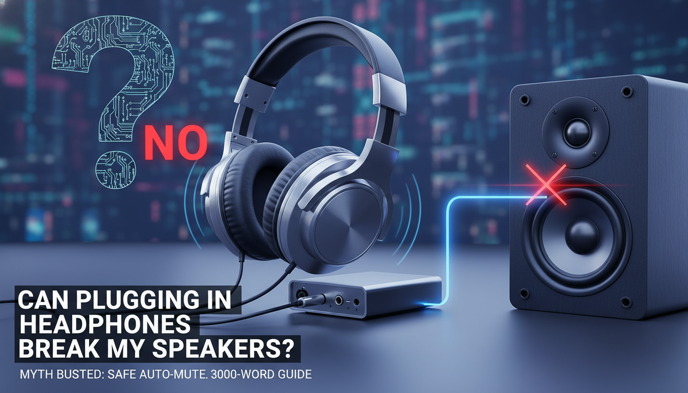Can Plugging in Headphones Break My Speakers?