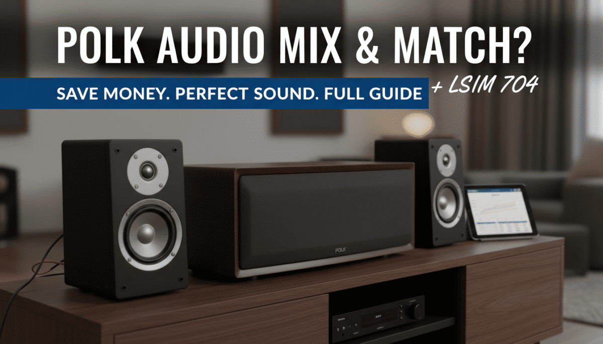Can Polk TSi100 Work with LSiM 704?