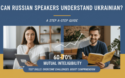 Can Russian Speakers Understand Ukrainian?