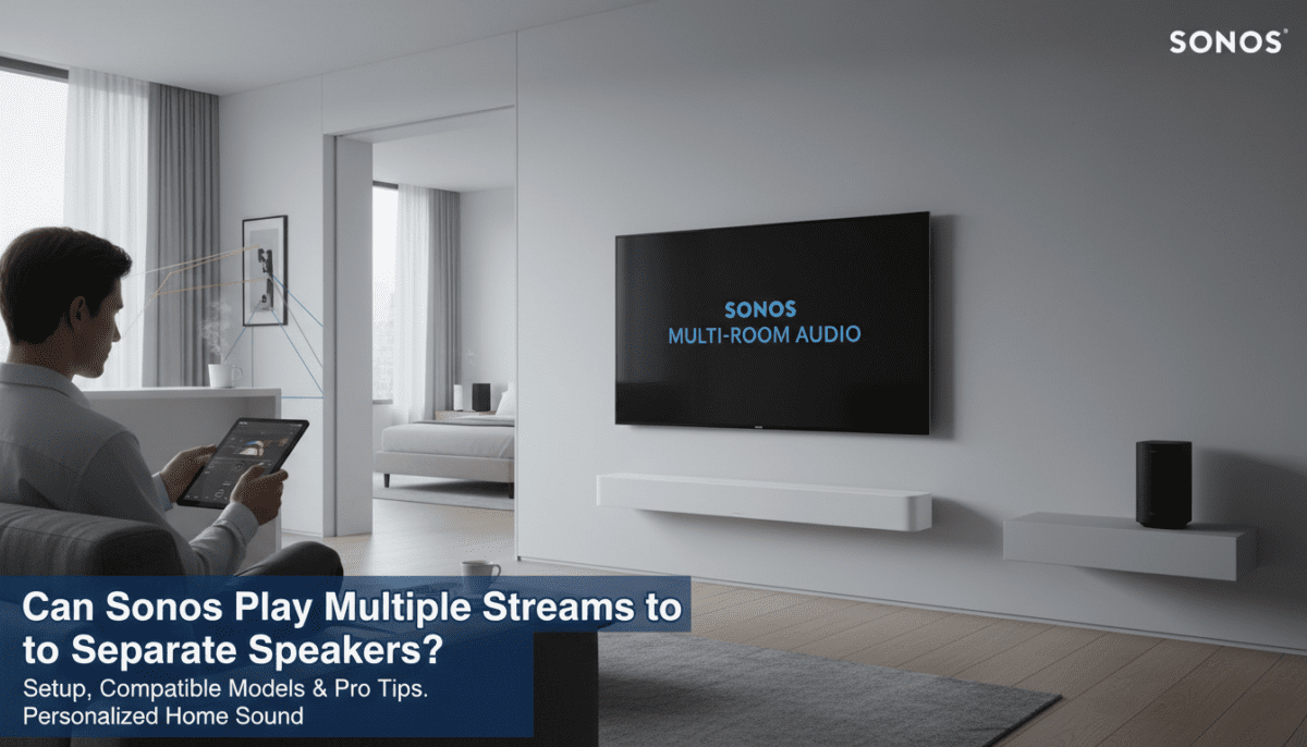 Can Sonos Play Multiple Streams to Separate Speakers?