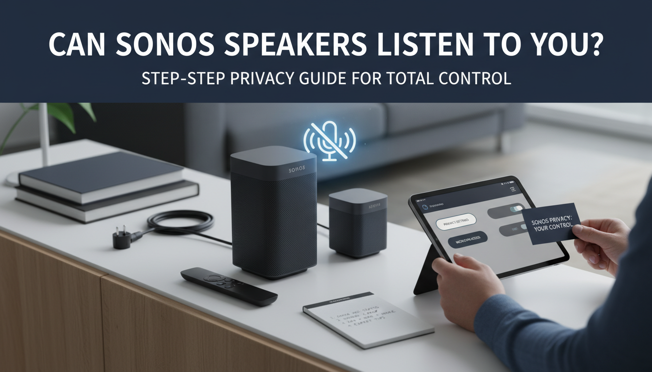 Can Sonos Speakers Listen to You? Can Sonos Speakers Listen to You?