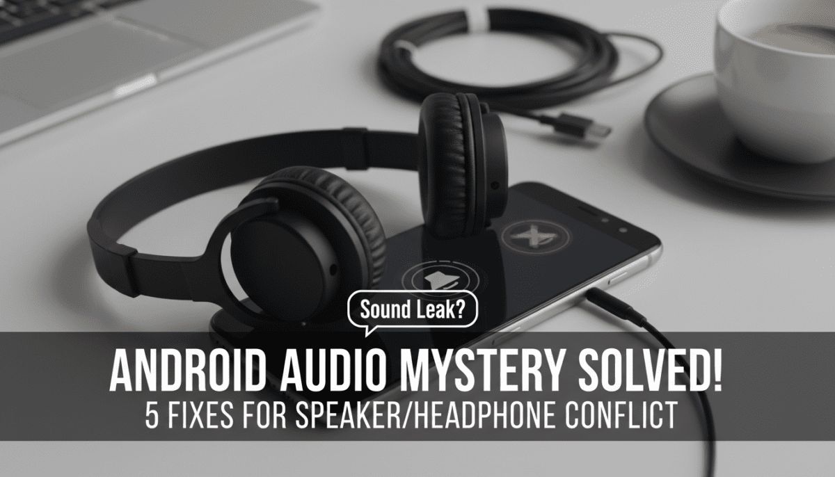 Can Sound Come Through Speakers With Headphones Plugged In Android?
