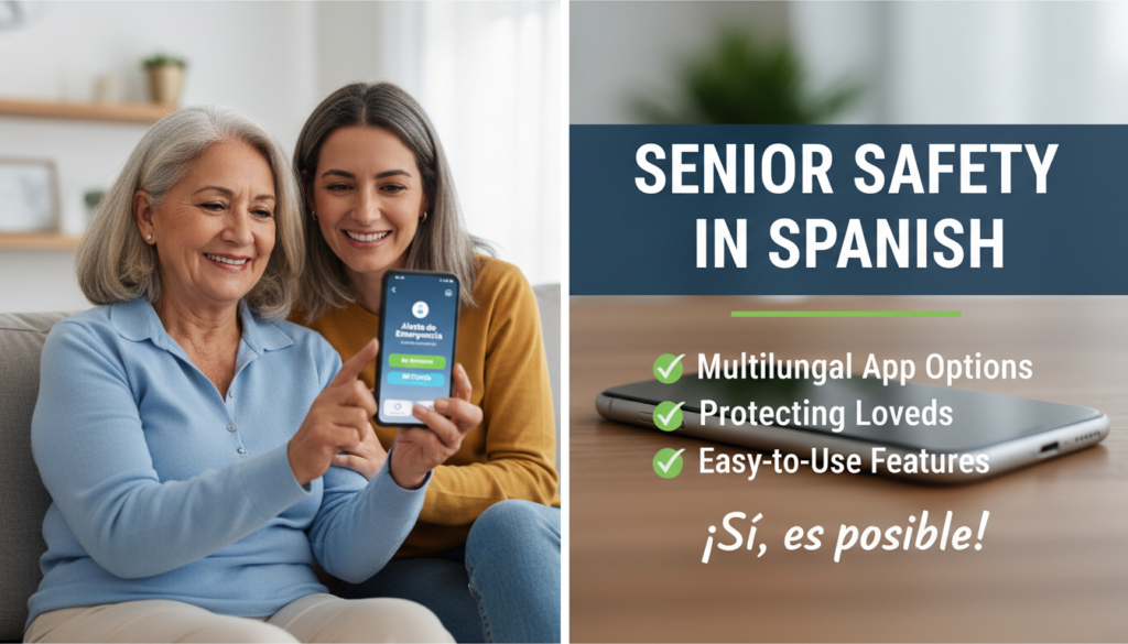 Can Spanish Speakers Use a Senior Safety Phone App?