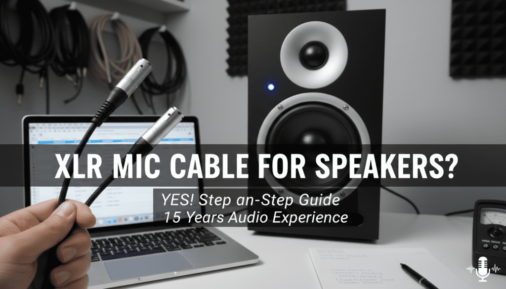 Can XLR Mic Cable Be Used for Speakers?