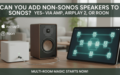 Can You Add Non Sonos Speakers to Sonos?