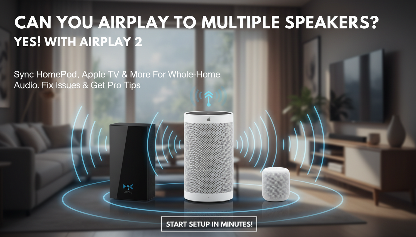 Can You AirPlay to Multiple Speakers? Can You AirPlay to Multiple Speakers?