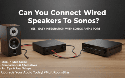 Can You Connect Wired Speakers to Sonos?