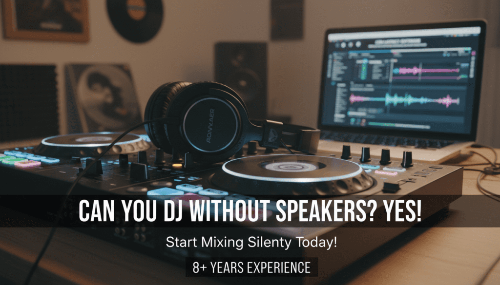 Can You DJ Without Speakers? Yes!