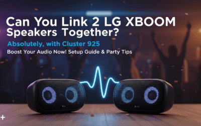 Can You Link 2 LG XBOOM Speakers Together?