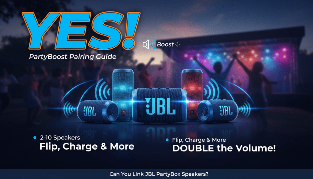 Can You Link JBL PartyBox Speakers?