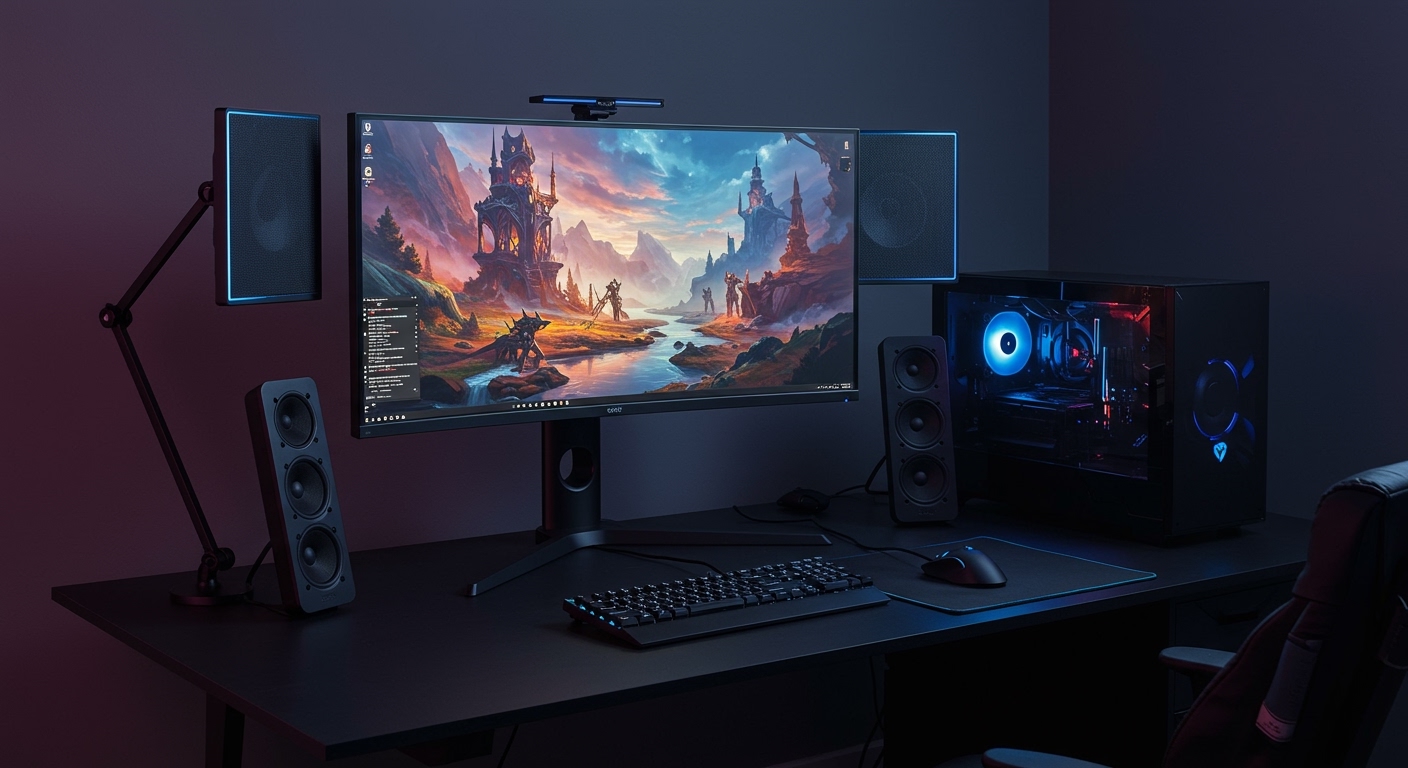 Can You List OLED Gaming Monitors with Built-in Speakers?