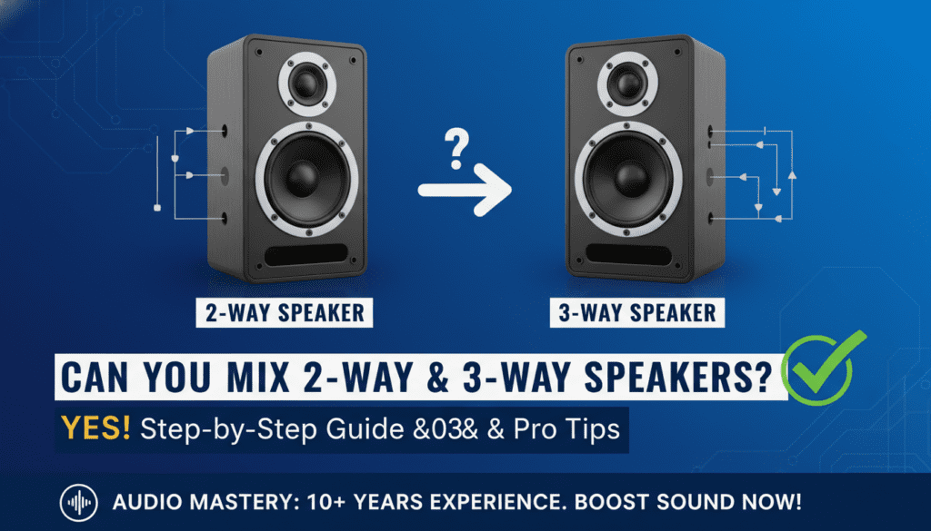 Can You Mix 2 Way & 3 Way Speakers?