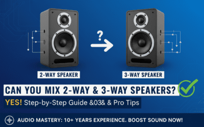 Can You Mix 2 Way & 3 Way Speakers?
