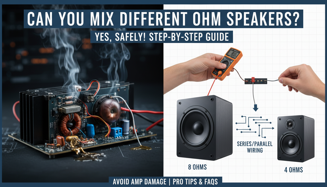 Can You Mix Different Ohm Speakers?