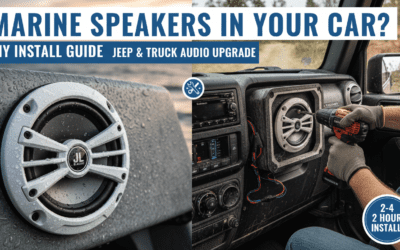 Can You Put Marine Speakers in a Car?