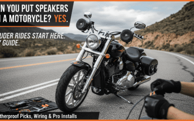 Can You Put Speakers on a Motorcycle?