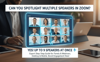 Can You Spotlight Multiple Speakers in Zoom?